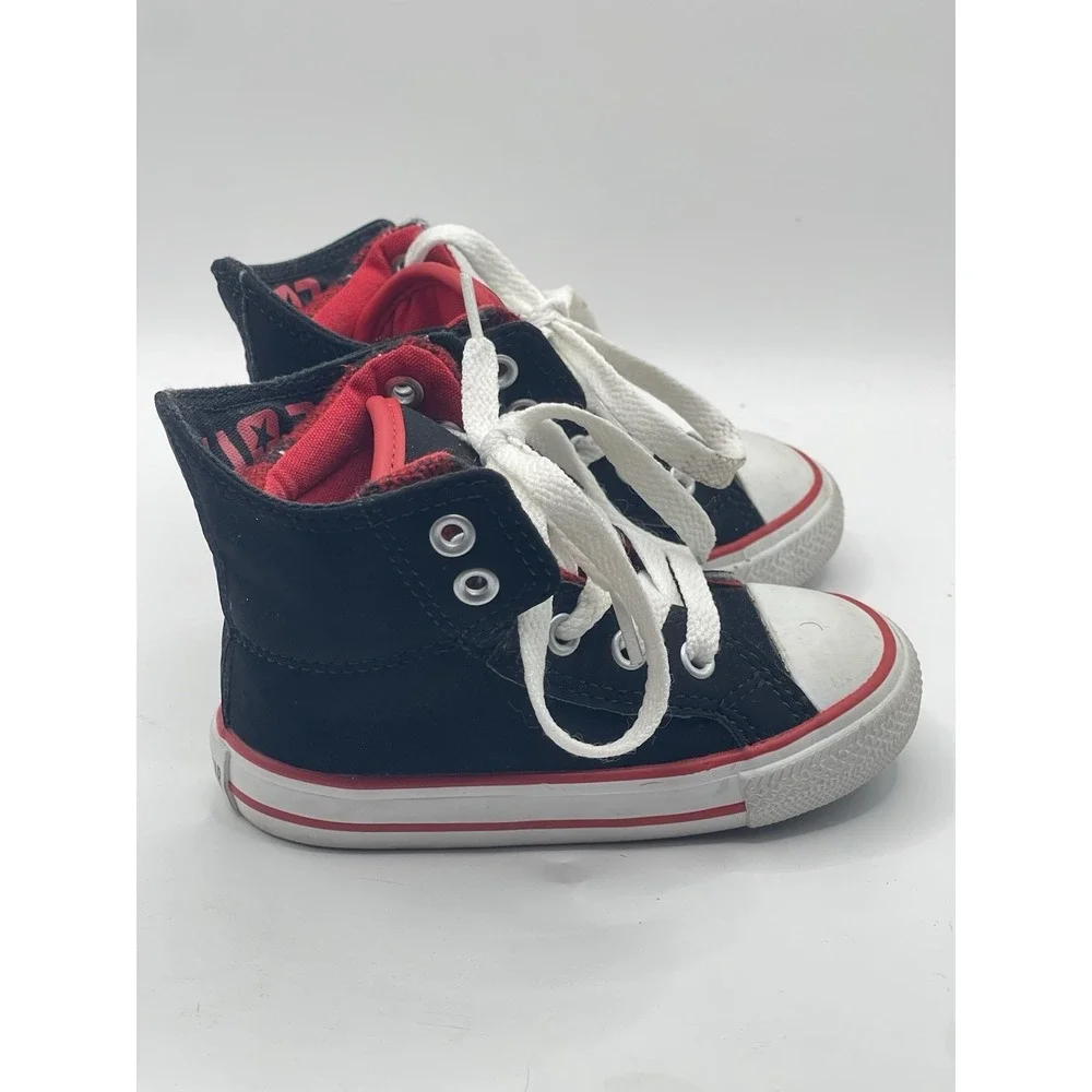 Converse‎ Chuck Taylor All Star Mid Top Toddler/Boy's Sneakers Size 6 Bin3